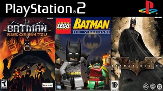 All Batman Games on PS2