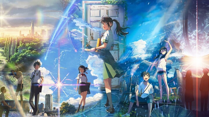 "It turns out that Makoto Shinkai's rain has been going on for seven years"