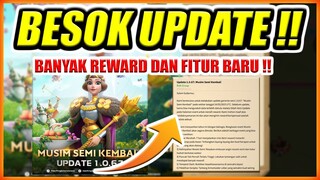 BESOK UPDATE ROK !! WAJIB TAU BANYAK REWARD PALBOT DAN FITUR BARU !!