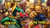 IRON FIST VS THE THING | MARVEL SUPER WAR | IRON FIST SKILL GUIDE