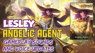 LESLEY ANGELIC AGENT LEGEND SKIN UPDATE | UPDATE #2 | MOBILE LEGENDS