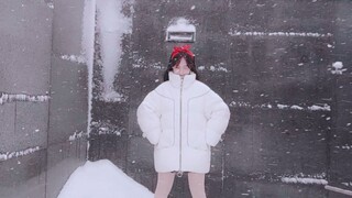 【筱言】Booo！第一场雪！！！