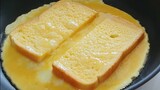 [Kuliner] [Masak] Sarapan Toast keju telur dalam 10 detik! Viral di Youtube