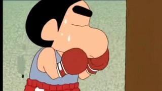 “Silakan lihat dengan mata kepala sendiri, tinju bukanlah olahraga yang biadab!” Crayon Shin-chan/In