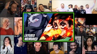 🥶Layered Memories🔥 [ Entertainment District Arc ] EP 6 Reaction Mashup || Demon Slayer - S2 Ep13