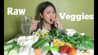 MUKBANG RAW VAGETABLES