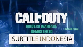 CALL OF DUTY MODERN WARFARE REMASTER SUBTITLE INDO PS4