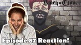 😱ZORA IDEALE JOINS BLACK BULL😱Black Clover Episode 87 REACTION + REVIEW