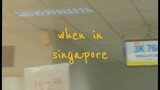 Not for you, but Singapore me!