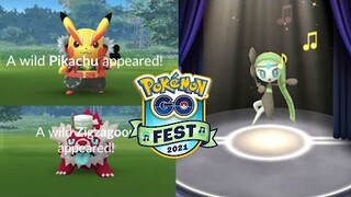 Mythical Meloetta Debuts in Gofest 2021 + Guaranteed Shiny Galarian Zigzagoon? Rockstar Pikachu,