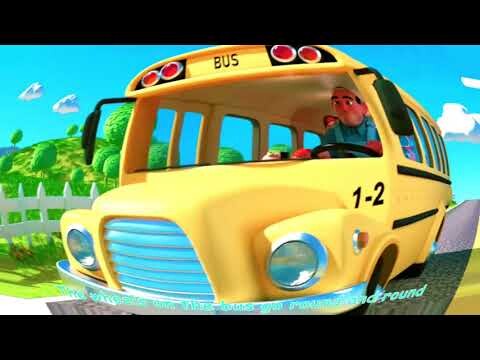 Wheels on the Bus Fisheye Effect | Nursery Rhymes
