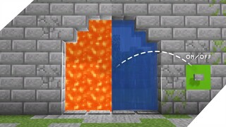 Cara Membuat Lava/Water Gate - Minecraft Tutorial Indonesia