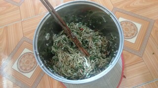 nộm hoa chuối món ngon tây bắc