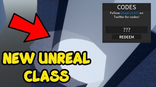 NEW UPDATE UNREAL CLASS + NEW CODE & REBIRTH 50!! | A Hero's Destiny