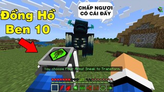 Nếu Mình Sở Hữu Đồng Hồ Ben 10 | Tấn Công Đại Dịch ZomBie Và Warden | TRONG MINECRAFT PE..!!