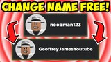 How to Change Your Roblox Username for FREE - (Without 1,000 ROBUX)