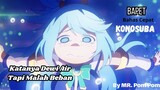 Review Anime Di Bapet | Ke Isekai Bawa Dewi Beban | Konosuba