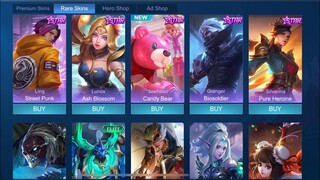 NEW FRAGMENT SHOP UPDATE! FRAGMENTS SHOP MOBILE LEGENDS - NEW EVENT MOBILE LEGENDS