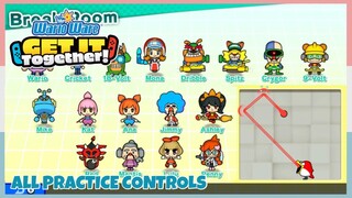 All Characters Practice Controls & Skills In WarioWare: Get It Together