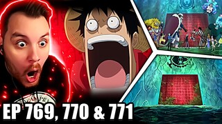 Road Poneglyph?! | One Piece REACTION Episode 769, 770 & 771