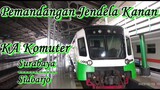 [Pemandangan Jendela Kanan] KA Komuter Surabaya~Sidoarjo