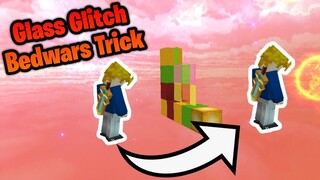 New Blockman Go Bedwars Glass Glitch!!!