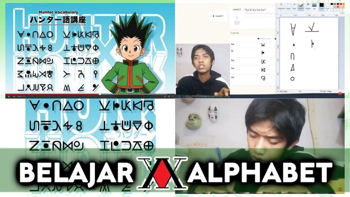 HUNTER X HUNTER ALPHABET