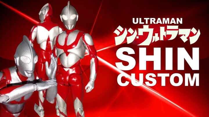 I turned HAYATA Into SHIN ULtraman-Make Custom By SHF Bodykun & Ultra Hero 500