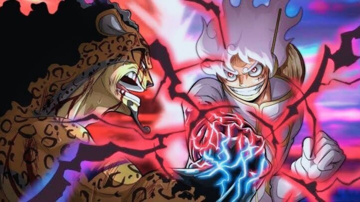 PERTARUNGAN TERBAIK DALAM ONE PIECE,LUFFY GEAR 5 VS LUCCI🔥