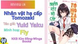 Review LN #20: Review "Nhân vật hạ cấp Tomozaki" - Kim Đồng Wings Books