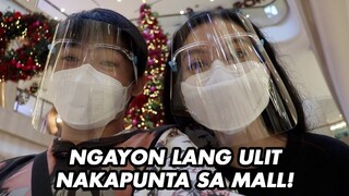 FIRST TIME SA MALL AFTER 8 MONTHS | WE DUET VLOGMAS DAY 9