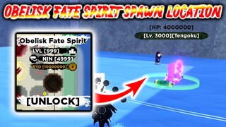 Shindo Life - (Getting) Obelisk Fate Spirit Spawn Location/Spirit Boss Fight + Max Damage Showcase