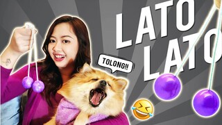 PRANK ANJING AKU PAKAI LATO LATO ?!?!