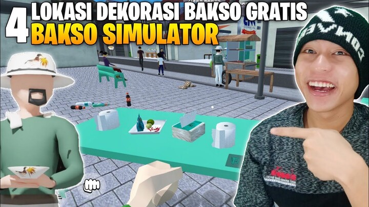 DEKORASI BAKSO SIMULATOR GRATIS EMANG ADA.? - LOKASI DEKORASI GRATIS BAKSO SIMULATOR ANDY LUKITO