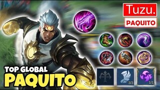 20 Kills Almost Savage!! Paquito Fulgent Punch Gameplay | Top Global Paquito Tuzu. | MLBB Gameplay