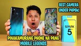 SPARK 5 PRO - PINAKAMURANG PHONE NA PANG MOBILE LEGENDS WITH AMAZING CAMERA!