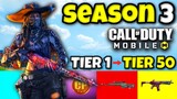 *NEW* MAXED OUT SEASON 3 BATTLE PASS in COD MOBILE 😍