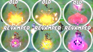 Lesley All Revamped Skin VS OLD Skill Effects MLBB Comparison