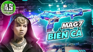 [Free Fire] Test Skin MAG7 Biển Cả Bắn Xa Cực Bá | AS Mobile