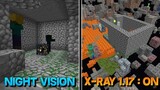 Baru!! Texture Xray & Shader Night Vision Di Minecraft Pe 1.18