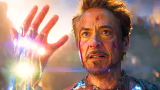 Iron Man's weathered left hand