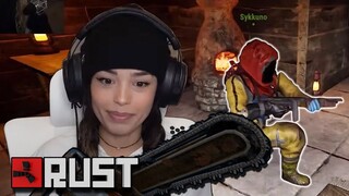 Who Gave Rae a Chainsaw? RUST MOMENTS!