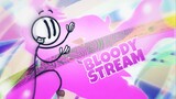 Distraction Dance meme but it's Bloody Stream