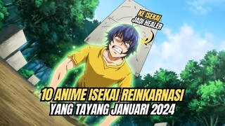 Rekomendasi 10 Anime Isekai dan Reinkarnasi Yang Tayang Januari 2024 | Winter Anime 2024