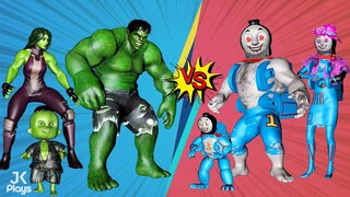 FAMILY CURSED THOMAS VS FAMILY HULK (She-Hulk Episode 3)