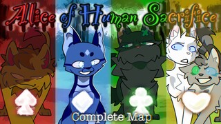 Alice of Human Sacrifice - A Warrior Cats AU Halloween MAP