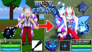 Blox Fruits เวล 1 ถึง 2550 ตอนเดียวจบ! | ยามาโตะ ผู้ใช้ผลอินุอินุ(kitsune).