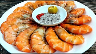 Cách làm món Tôm Hấp nước dừa vừa ngon vừa ngọt vừa dễ làm của Hồng Thanh Food