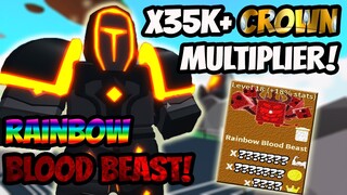 CROWN FARMING WITH x35,000 CROWN MULTIPLIER IN SABER SIMULATOR