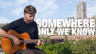 Somewhere Only We Know - Keane - Fingerstyle Guitar Cover